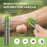 Portable Bug Bite Itch Healer Blue Light Heat Therapy USB Rechargeable Anti Itch Device for Outdoor Camping - Silver - 4