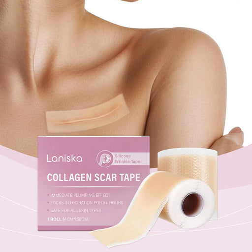 LANISKA Collagen Scar Tape Invisible Removal Treatment for Surgical Scars,C-Section,Tummy Tuck - 2