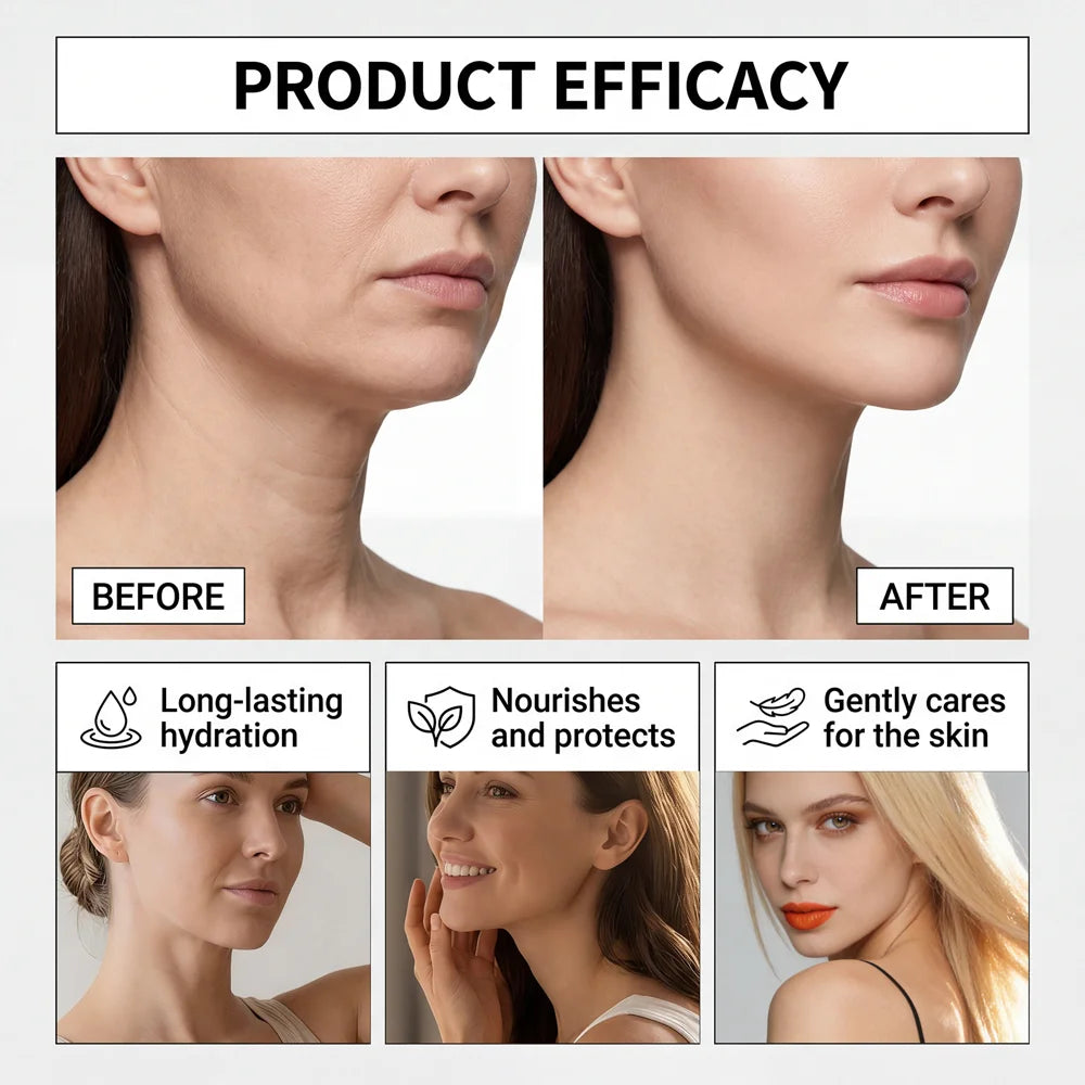 LANISKA 10Pcs Face Lifting Patches Vitamin E Hydrolyzed Collagen Moisturizing Facial Skin Care - 10Pcs - 6