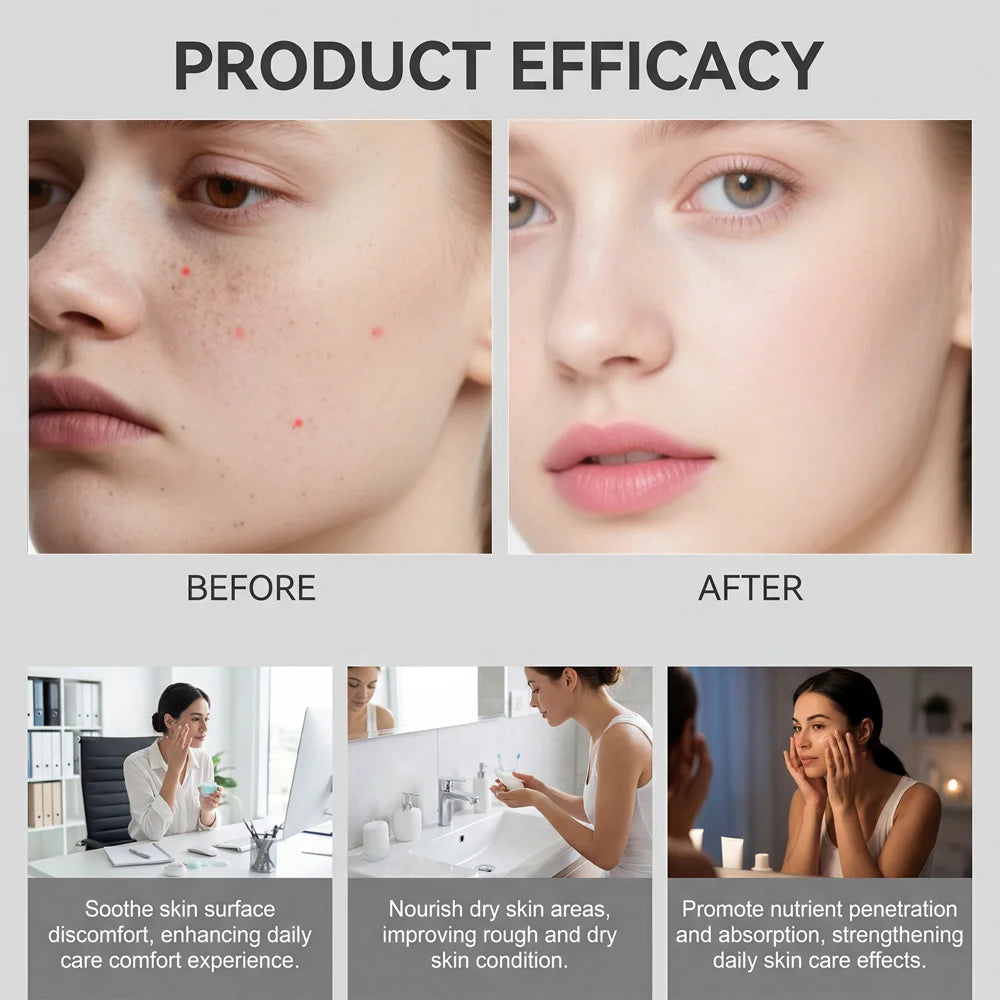 LANISKA 12Pcs Skincare Patches Facial Blemish Care Salicylic Acid Moisturizing Patches for Daily Skincare - 12Pcs - 7