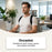 ZERILUNA Back Support Strap Posture Corrector for Men Women Invisible Wear Elastic Body Brace - 5
