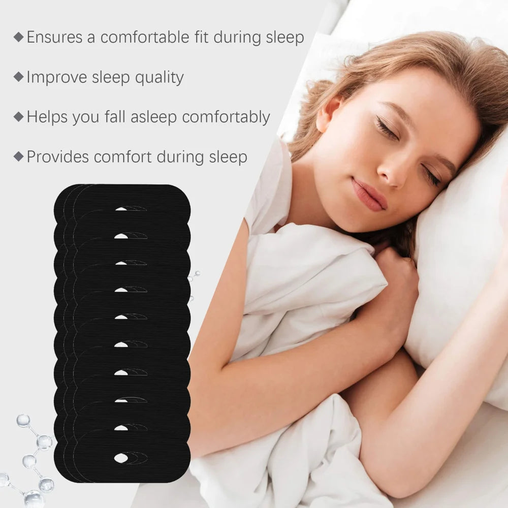 XIMONTH 30PCS Sleep Mouth Tape for Improving Night Breathing Breathable & Pain Free Removal Anti Snoring Aid Strips - 3