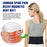 HOUKEA 110cm Self Heating Magnetic Therapy Waist Belt Back Pain Relief Blood Circulation Support - 6