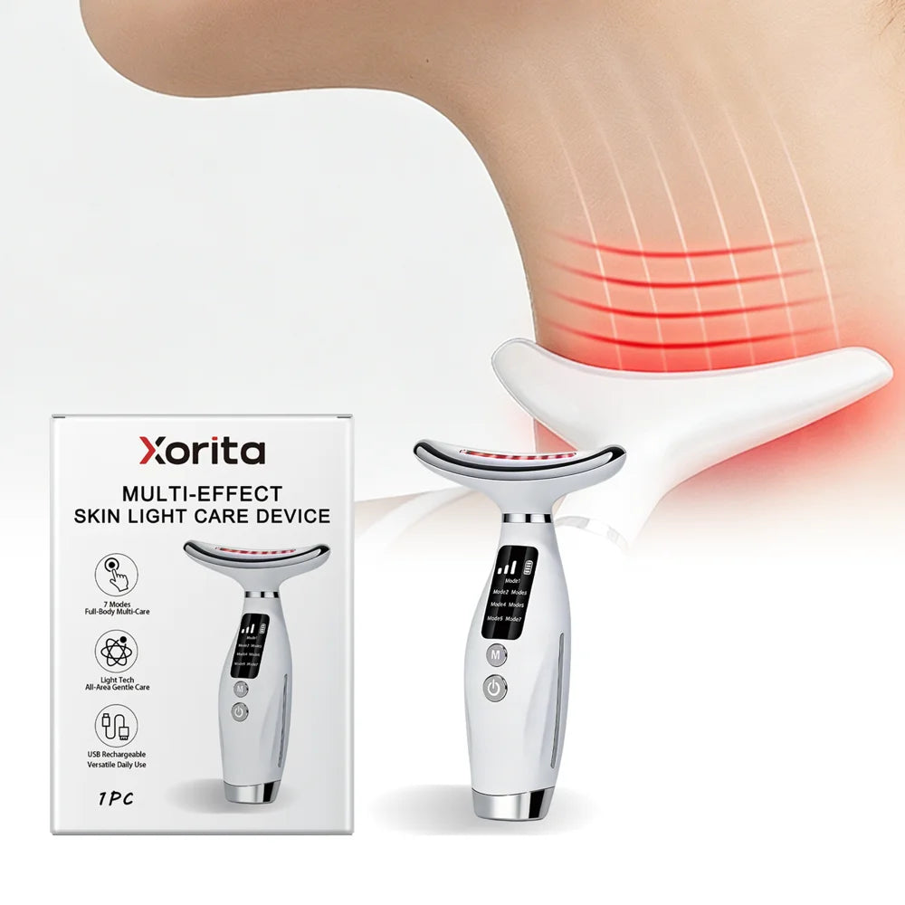 XORITA 7 Modes Facial Massager Smart Skincare Device Neck Skin Firming Beauty Instrument - 2