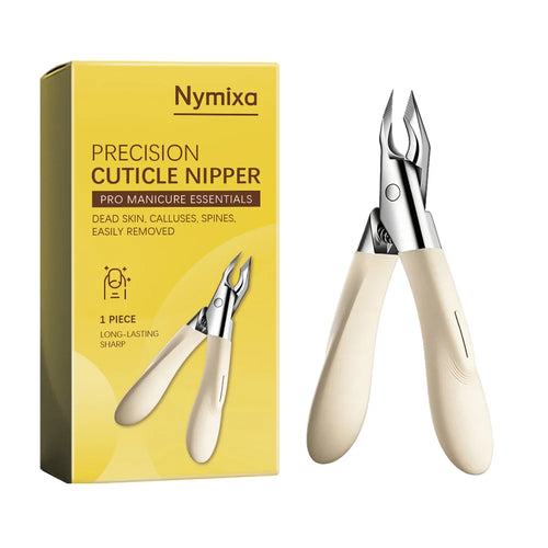 NYMIXA Precision Cuticle Nipper Carbon Steel Blade Nail Care Tool for Manicure Pedicure - 1 Piece - 1