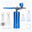 D090 Spray Gun Oxygen Injection Device 0.3mm Nano Atomization 160Kpa High Pressure Mist Hydrator for Home Beauty - Blue - 1