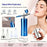 D090 Spray Gun Oxygen Injection Device 0.3mm Nano Atomization 160Kpa High Pressure Mist Hydrator for Home Beauty - Blue - 2