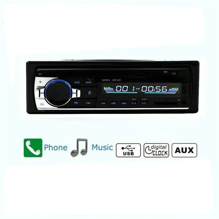 JSD520 Bluetooth-compatible Car Radio Stereo HeadUnit Player In-dash MP3 /USB/SD/FM/iPhone Non CD - 4
