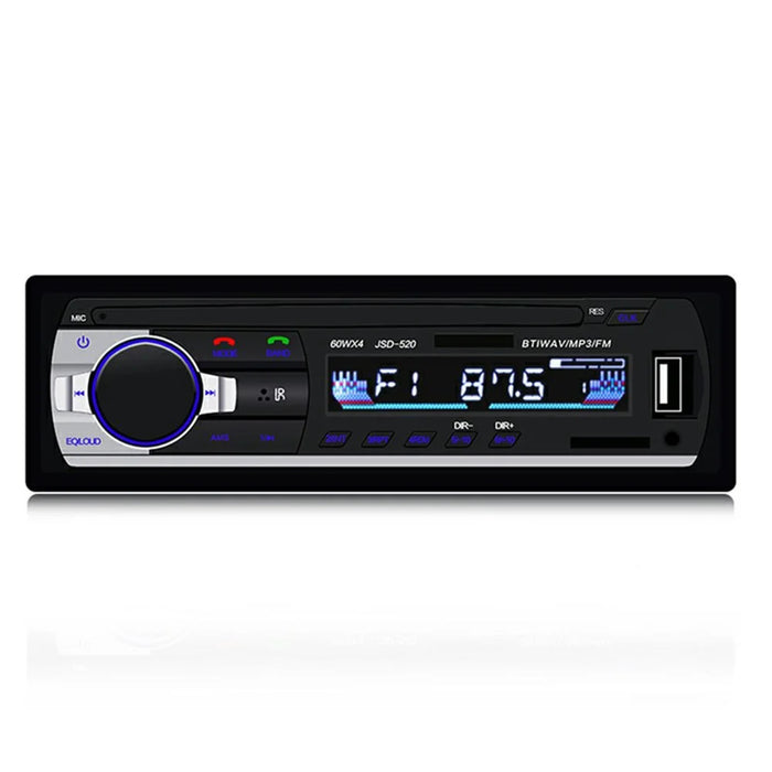 JSD520 Bluetooth-compatible Car Radio Stereo HeadUnit Player In-dash MP3 /USB/SD/FM/iPhone Non CD - 7