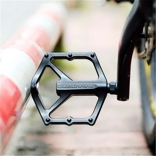 Aluminum Alloy Bike Pedal Bicycle Flat Platform MTB Cycling Pedal - 1