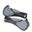 DEEMOUNT Ergonomic Bicycle Grips Handlebar Non-slip Rubber Hand Rest Shock Absorption Bar End - 2