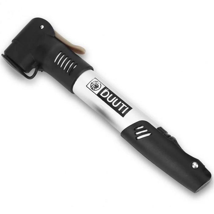 DUUTI Aluminum Alloy Portable Bicycle Tyre Air Pump with Mounting Bracket - 1