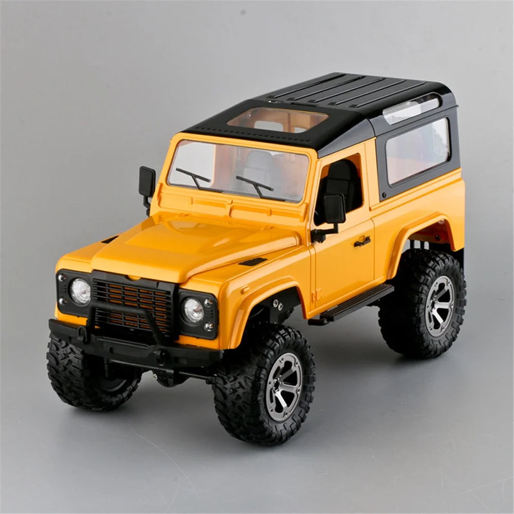 FY003A Crawler Truck Four-Wheel Off-Road 2.4G Climbing RC Car Toy - Orange - 1