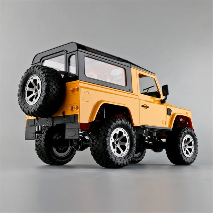FY003A Crawler Truck Four-Wheel Off-Road 2.4G Climbing RC Car Toy - Orange - 4