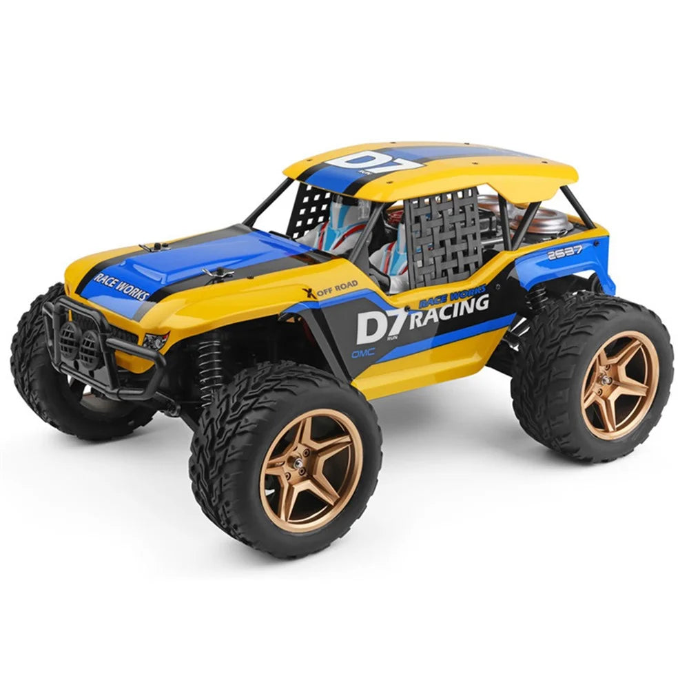 Eletrictic Car Toy Desert Buggy 124012-A Brush Motor 2.4G 1:12 RC Off-road Four-wheel Tractor - 2