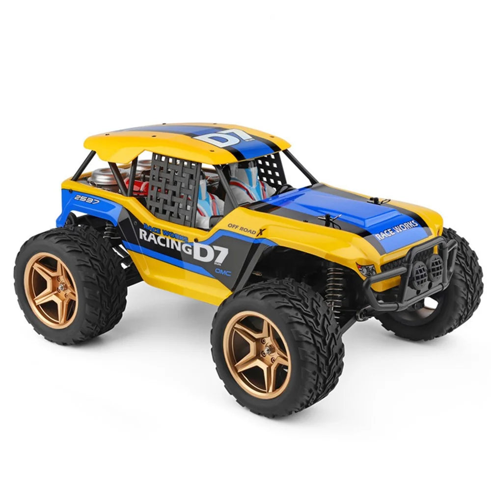 Eletrictic Car Toy Desert Buggy 124012-A Brush Motor 2.4G 1:12 RC Off-road Four-wheel Tractor - 3