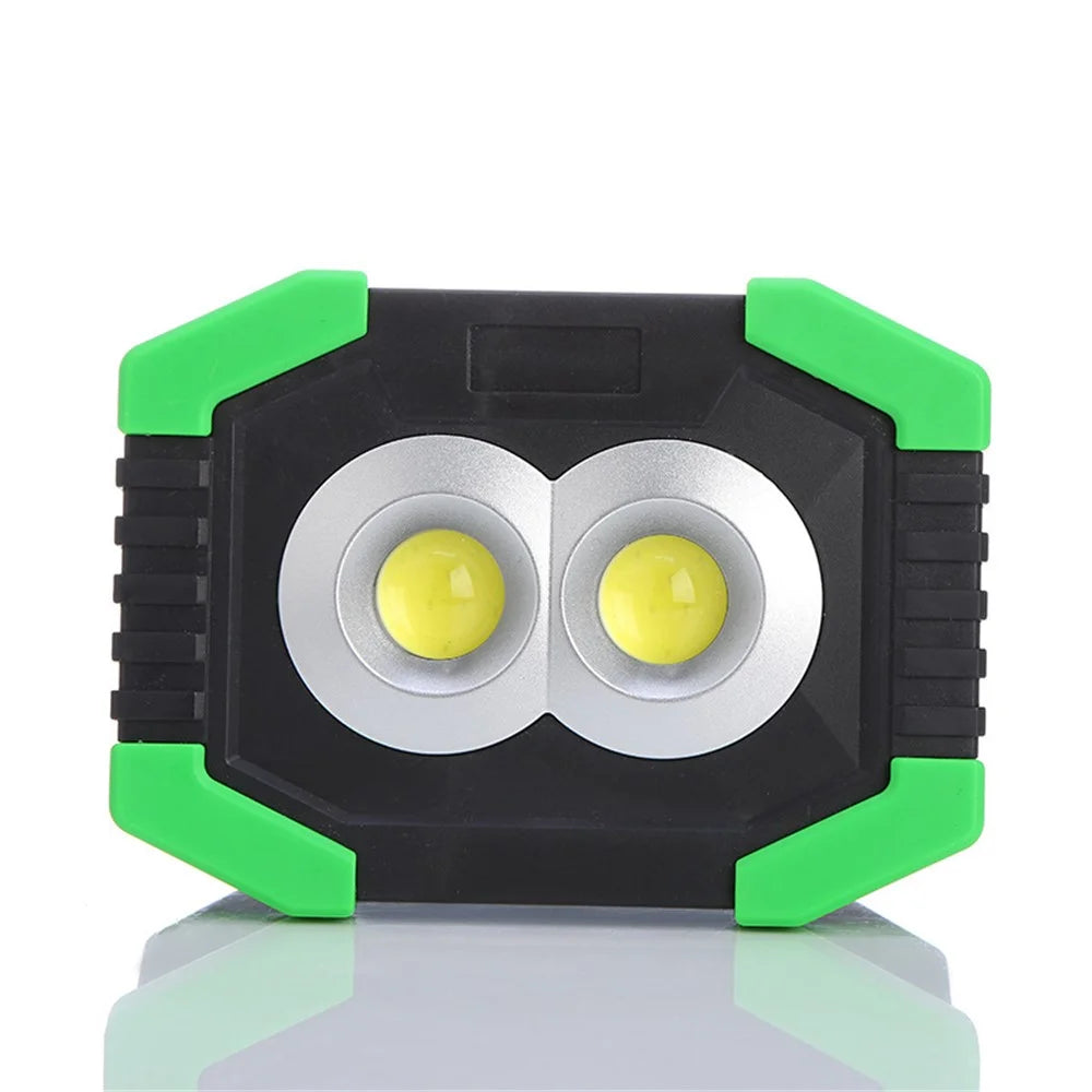20W 400LM Portable LED Spotlight Floodlight Battery Powered Outdoor Camping Work Lamp - 1