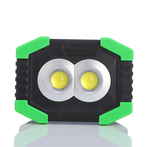 20W 400LM Portable LED Spotlight Floodlight Battery Powered Outdoor Camping Work Lamp - 1