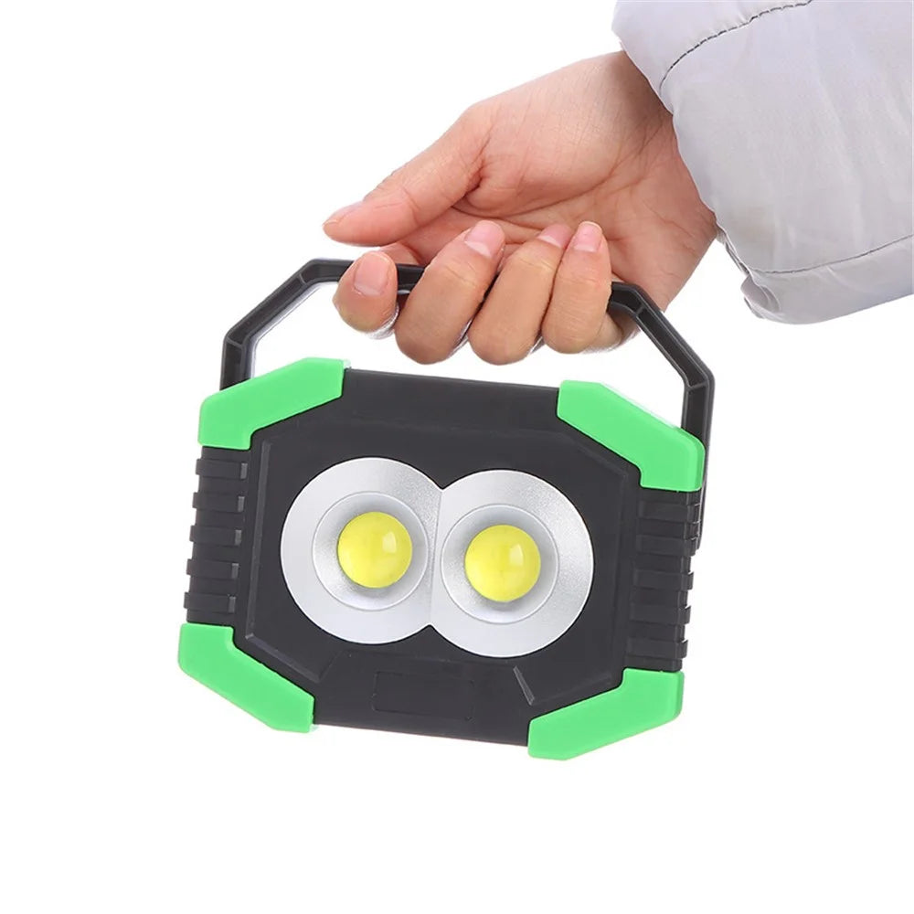 20W 400LM Portable LED Spotlight Floodlight Battery Powered Outdoor Camping Work Lamp - 2