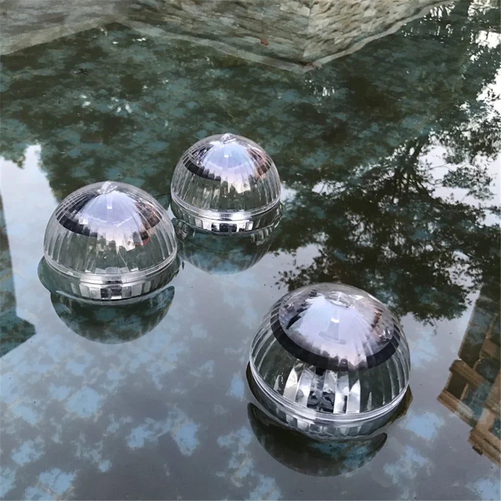 Color Changing Outdoor Waterproof Pond Hydro Garden Floating Ball Lamp LED Underwater Night Light - 6