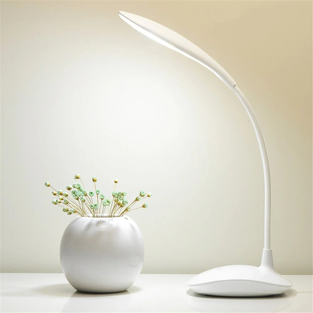 WS-601 360 Degree Adjustable Touch Switch Rechargeable Eye ProtectionSimple LED Table Lamp - 3
