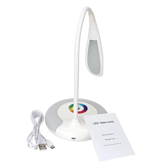 USB Charging Touch Dimmable Eye Protective Book Reading Table Lamp LED Desk Light - 4