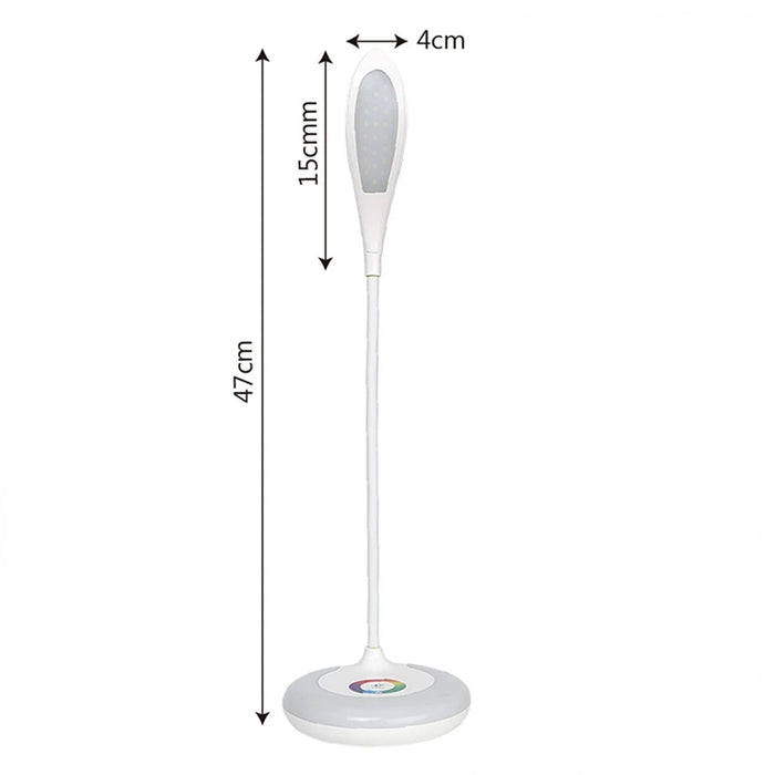 USB Charging Touch Dimmable Eye Protective Book Reading Table Lamp LED Desk Light - 5