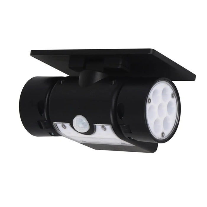 30-LED Solar Light Dual Head Solar Lamp PIR Motion Sensor Spotlight Waterproof Wall Outdoor Lights - White - 5