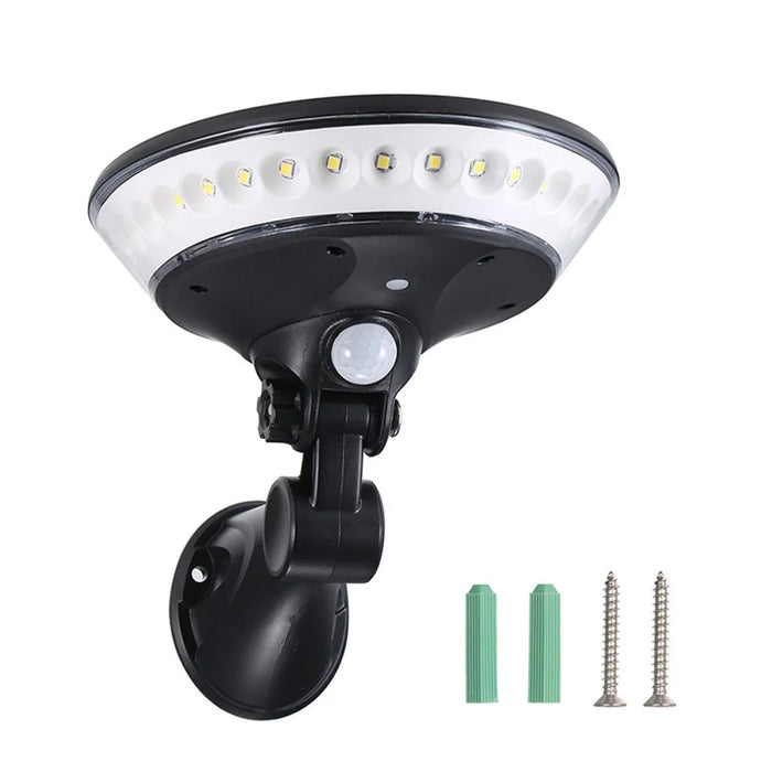 Waterproof Solar Lamp 29-LED Solar Wall Light PIM Motion Sensor Night Lamp Lighting Street - White - 4