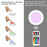 Wireless Led Light Puck RGB 12-color Changing Light Remote Control - 3