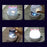 Star Light Projector Moon Lamp Starry Night Light LED Lamp USB Bedroom Party Rechargeable Light (Charging + Music Box Type) - 6