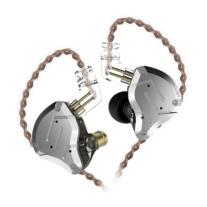 Stereo Wired Earphone In-ear Headset Earbuds Bass Earphones - Black - 1