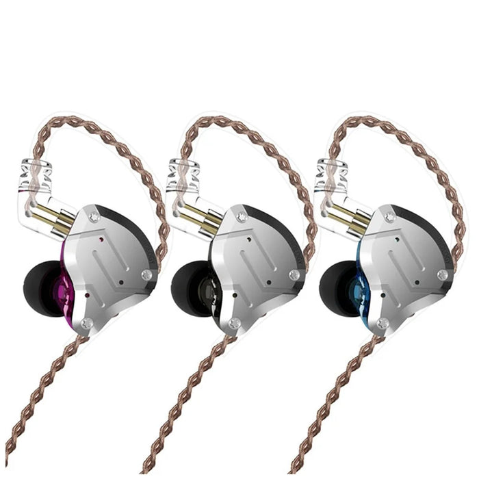 Stereo Wired Earphone In-ear Headset Earbuds Bass Earphones - Black - 2