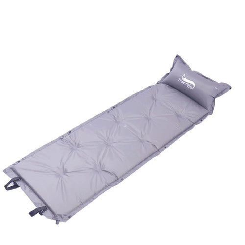 Outdoor Camping Mat Automatic Inflatable Cushion Travel  Moisture-proof Pad - Grey - 1