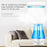 3L Double Nozzle Ultrasonic Air Humidifier Mist Diffuser with LED Night Light - EU Plug - 6