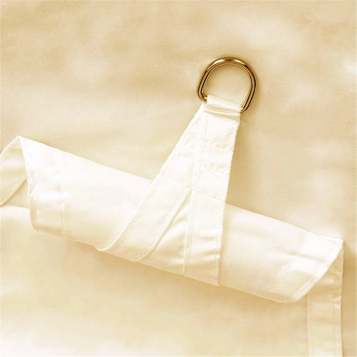 Breathable Sun Shade Sail UV Protection Triangle Sail, Size: 3.6 x 3.6 x 3.6m - Milky White - 4
