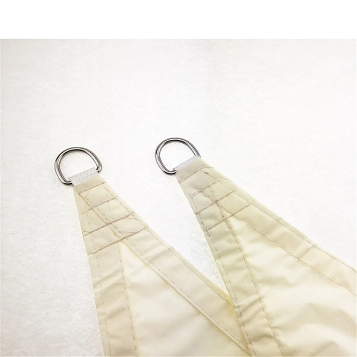 Breathable Sun Shade Sail UV Protection Triangle Sail, Size: 3.6 x 3.6 x 3.6m - Milky White - 5