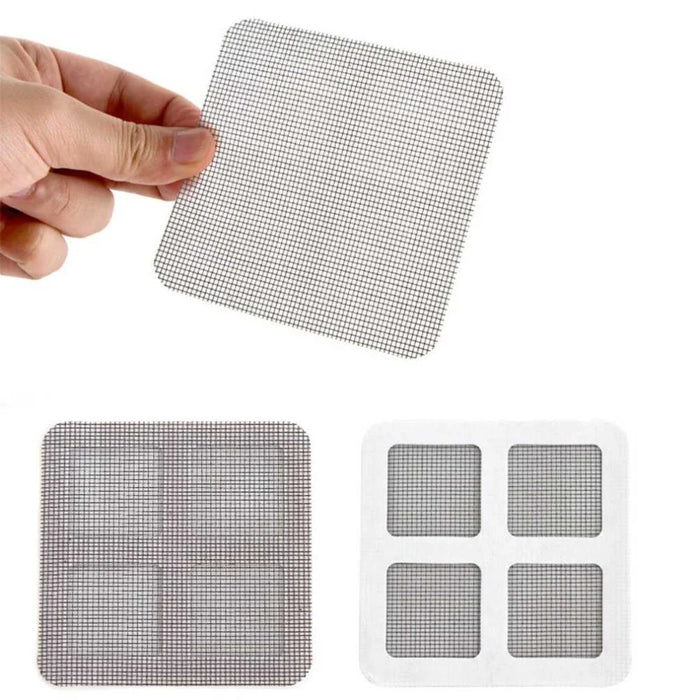 6PCS Window and Door Screen Repair Patch Adhesive Repair Kit - 6