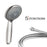 Bathroom 5 Way Multi-Function Water Saving Hand Held Shower Hose Shower Arm Set - 6