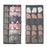 Dual-sided Hanging Closet Organizer for Underwear Sock Toiletries Bra 30 Mesh Pockets - Grey - 1