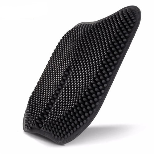 Breathable Cool Silicone Car Seat Cushion Massage Non slip Chair Sofa Seat Pad Mat - Black - 1
