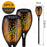 Solar Powered Stake Light Waterproof Path Lights Outside Ornament for Patio Lawn Yard Ground Backyard - 33 LEDs / 2 PCS - 1