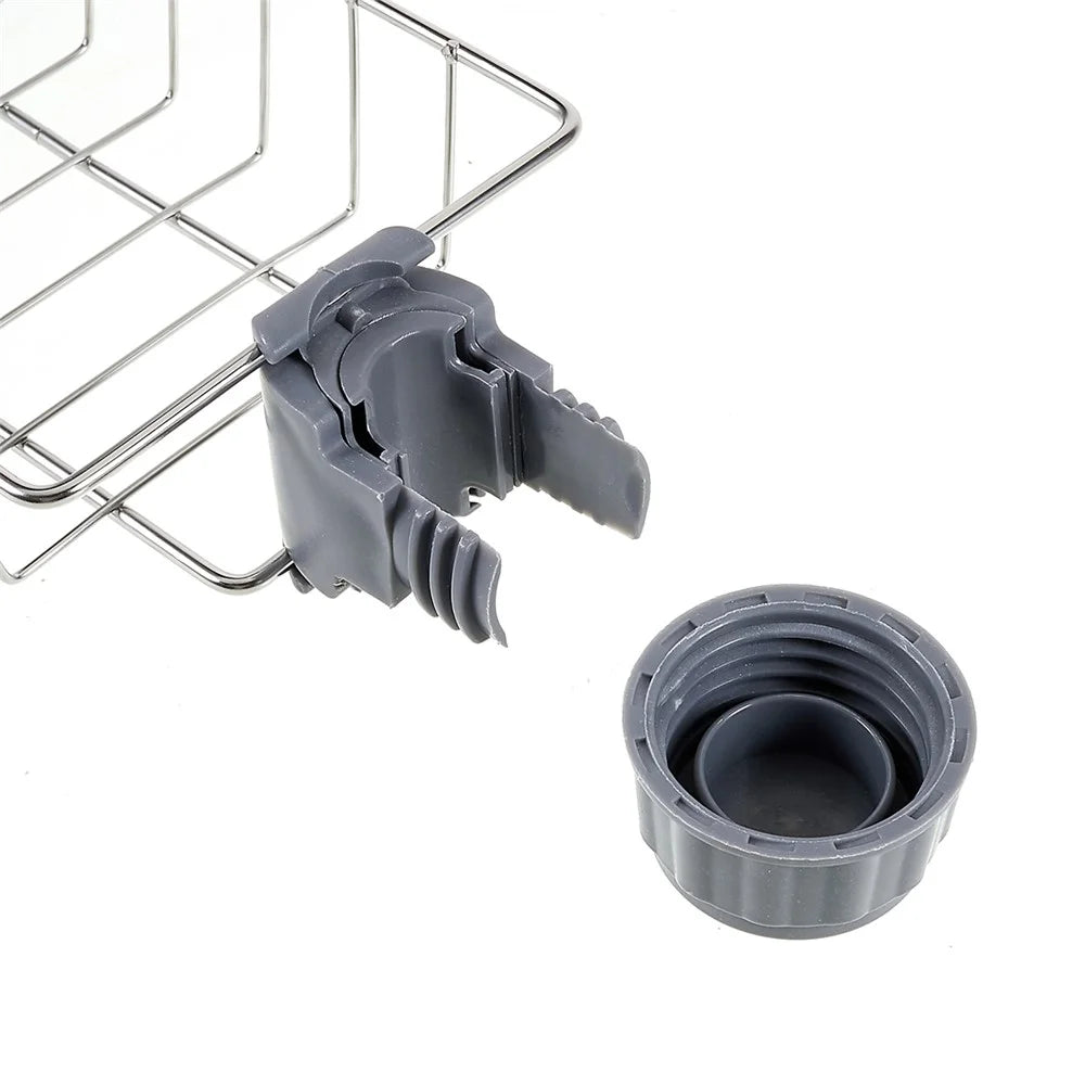 Sink Tap Hanging Storage Holder Faucet Storage Rack Sponge Kitchen Faucet Clip Shelf Towel Organizer - Standard - 5
