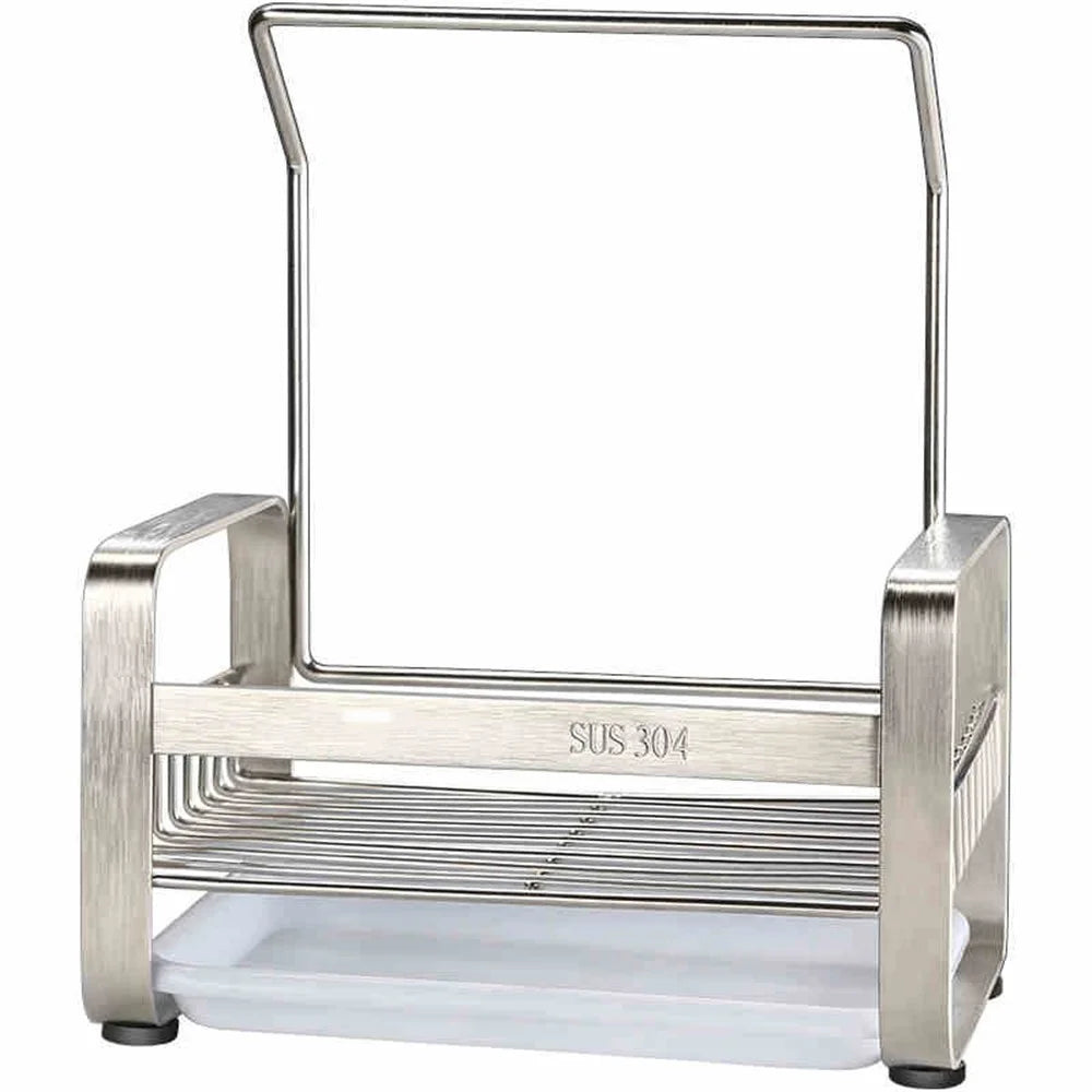 Kitchen Drain Basket Stainless Steel Faucet Sink Storage Rack  Shower Rack - 1