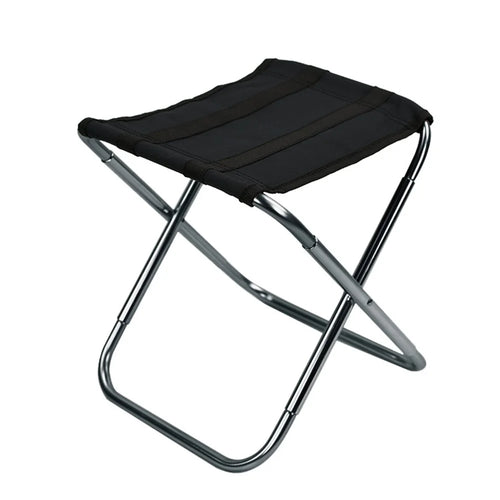 Outdoor Portable Folding Fishing Camping Barbecue Hiking Picnic Train Seating Chair - Size: M / Gun Color - 1