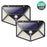 100-LED IP65 Human Body Induction Wall Courtyard Solar Light (1200 Capacity Three Functions) - 2