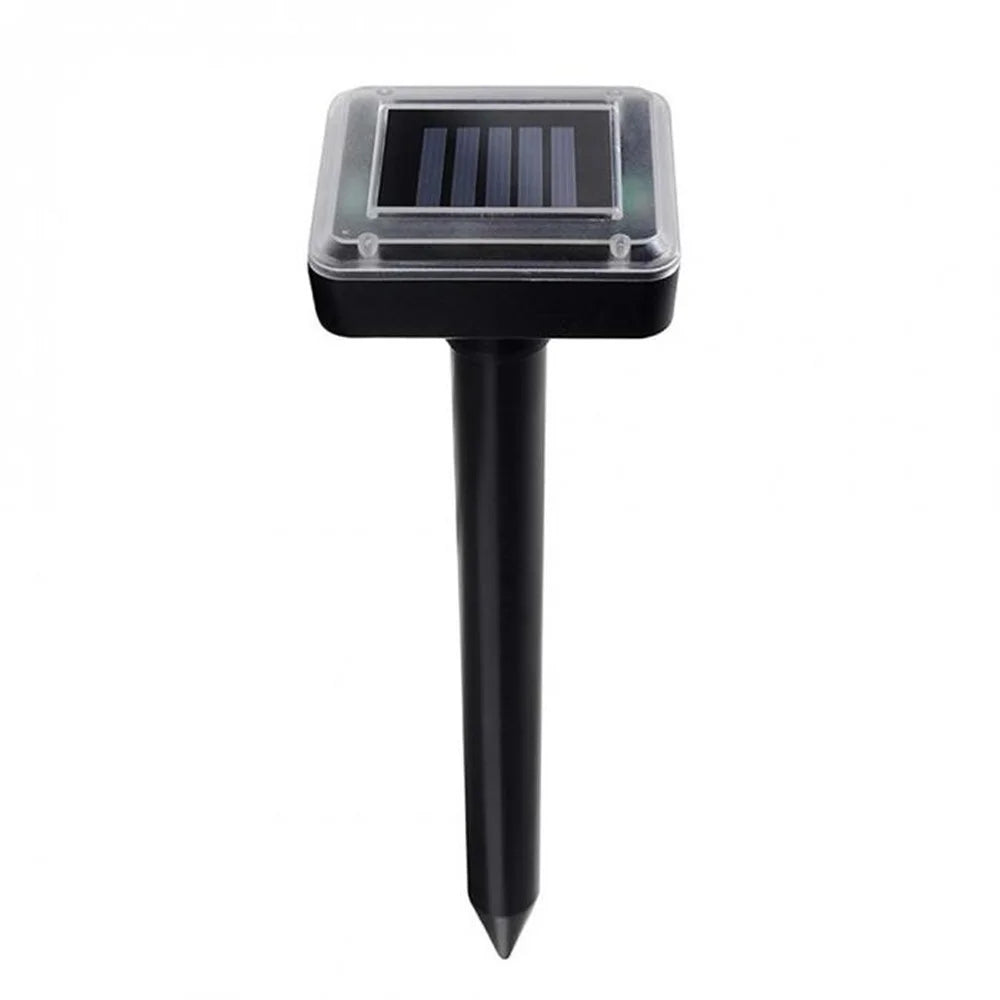 2PCS Solar Powered Ultrasonic Rat Mice Cat Dog Repeller Garden Deterrent Pest Control - 4