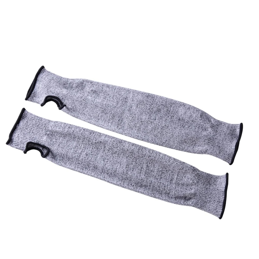 1 Pair Anti Cut Resistant Sleeves Arm Safety Sleeves Slash Resistant 35cm Length - 1
