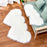 Double Heart Shaped Non-slip Fluffy Fur Carpet Floor Mat, Size: 60 x 120cm - White - 1