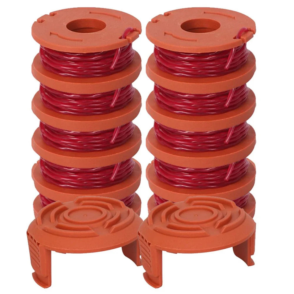 WORX WA0010 Mower Accessory Tool 10 PCS Spool+ 2 PCS Spool Cap - 2